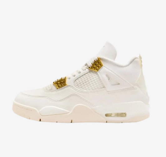 Air Jordan 4 Retro Metallic Gold