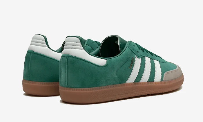 Adidas Samba OG Collegiate Green Gum Grey Toe - Spider Kicks