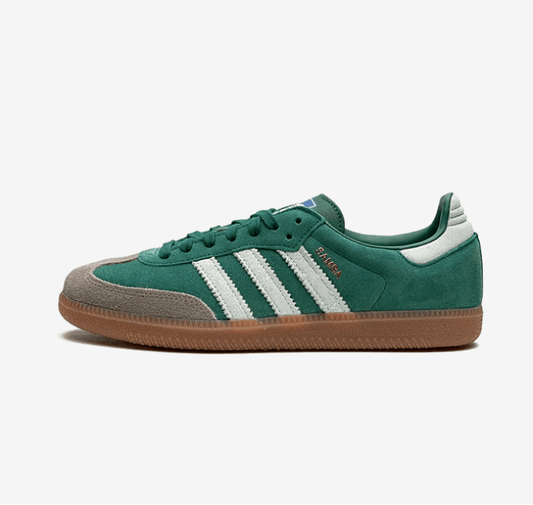 Adidas Samba OG Collegiate Green Gum Grey Toe - Spider Kicks