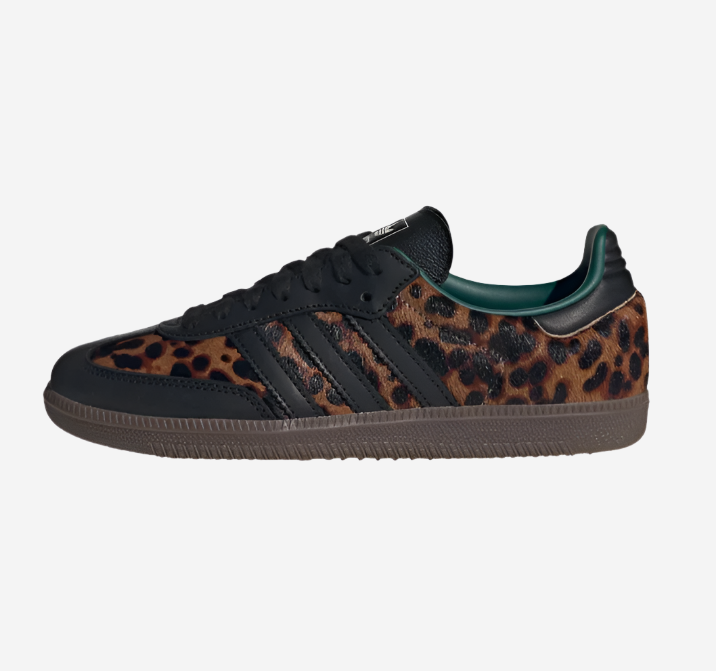 adidas Samba OG
Black Green Leopard