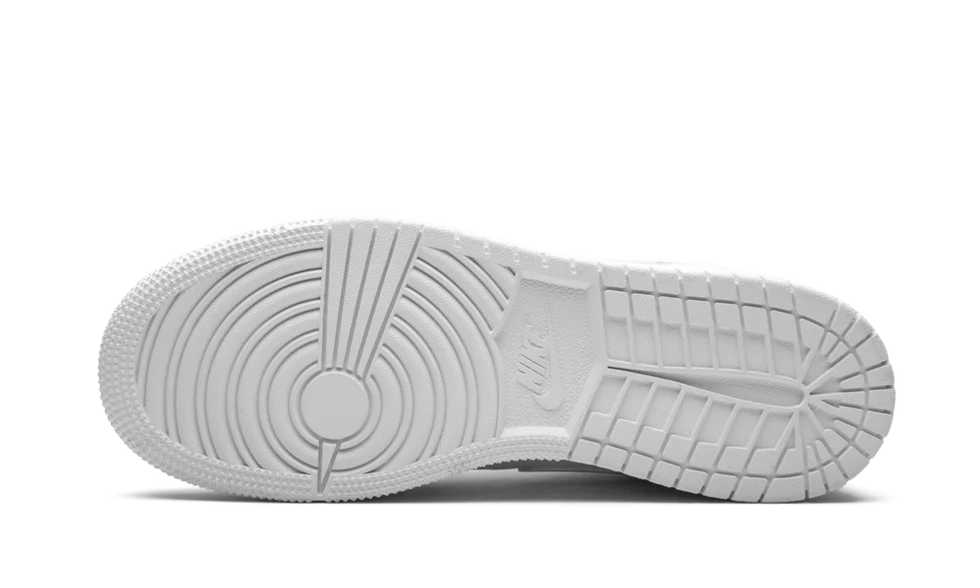 Air Jordan 1 Mid Triple White - Spider Kicks