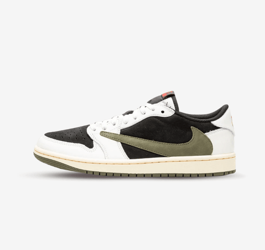 Air Jordan 1 Retro Low OG SP Travis Scott Olive - Spider Kicks