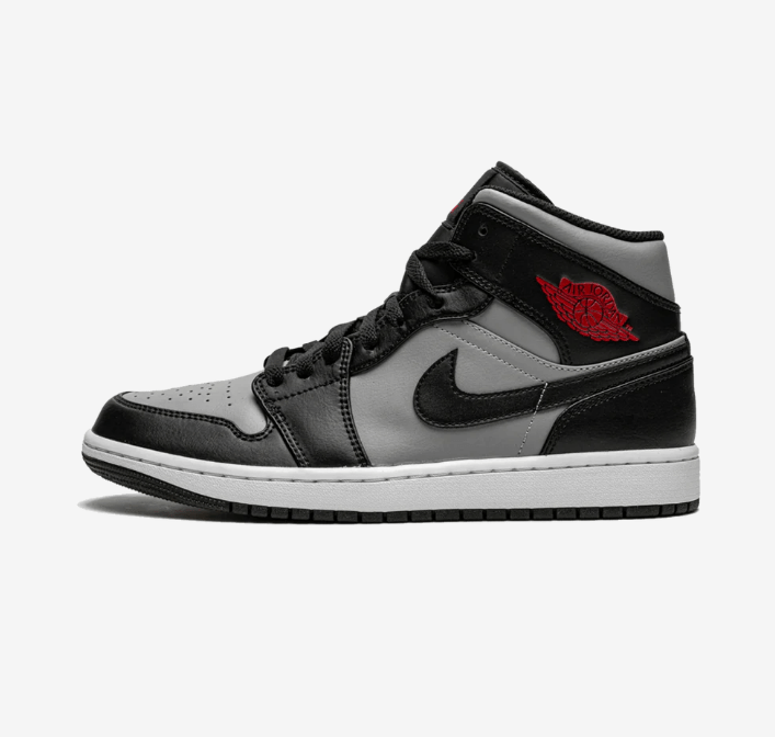 Jordan 1 Mid Shadow Red - Spider Kicks